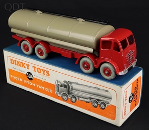 Dinky toys 504 foden 14 ton tanker gg560 front