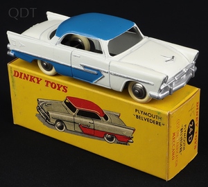 French dinky toys 24d plymouth belvedere gg563 front