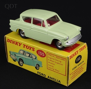 Dinky toys 155 ford anglia gg566 front