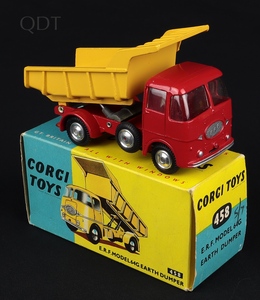 Corgi toys 458 erf earth dumper 1