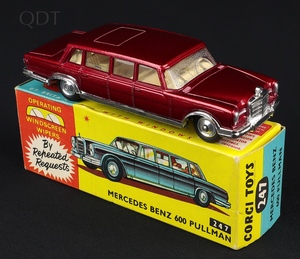 Corgi toys 247 mercedes pullman gg575 front