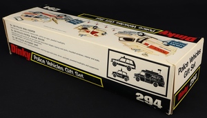 Dinky gift set 294 police vehicles set gg582 box 1