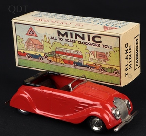 Tri ang minic 14m streamline sports tourer gg592 front