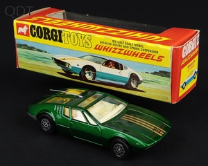Corgi toys 203 mangusta gg605 front