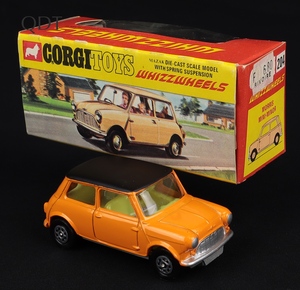 Corgi toys 204 morris mini minor gg606 front