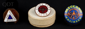 Dinky meccano badges gg608 front