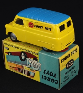 Corgi toys 422 bedford van gg621 back