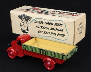 Brimtoy pocketoy mechanical long wheel base truck gg643 back