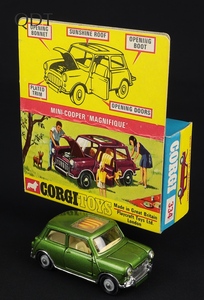 Corgi toys 334 mini cooper magnifique gg647 front
