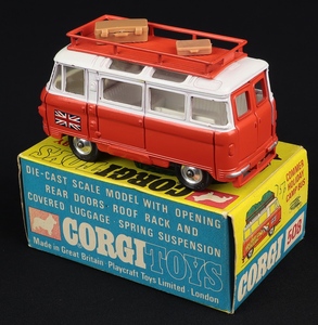 Corgi toys 508 holiday camp special commer bus gg648 back