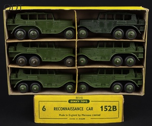 Trade box dinky 152b reconnaissance car gg679 front