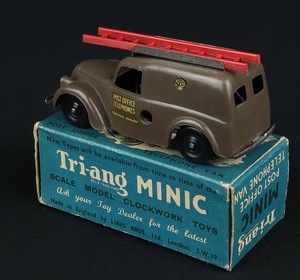 Tri ang minic 100m post office telephones van morris gg692 back