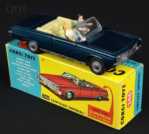 Corgi toys 246 chrysler imperial gg742 front