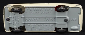 Corgi toys 230 mercedes 220 se coupe gg745 base