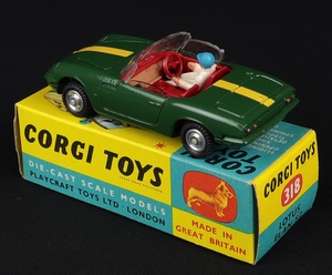 Corgi toys 318 lotus elan s2 gg756 back