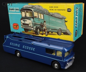 Corgi toys 1126 ecurie ecosse racing car transporter gg757 front