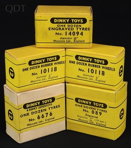 Dinky toys tyres boxed gg758 front