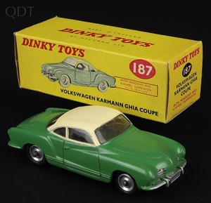 Dinky toys 187 vw karmann ghia coupe gg764 front