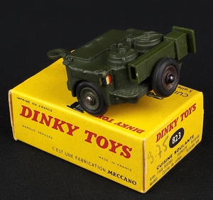 French dinky toys 823 mobile kitchens trade box gg765 back