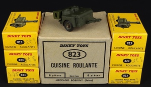 French dinky toys 823 mobile kitchens trade box gg765 lead