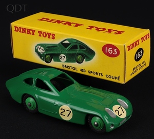 Dinky toys 163 bristol 450 sports coupe gg766 front