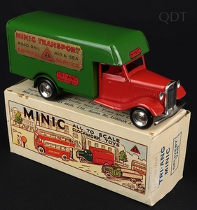 Minic 24m luton transport delivery van minic  transport gg772 front