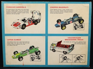 Corgi toys gift set 12 grand prix racing gg786 back