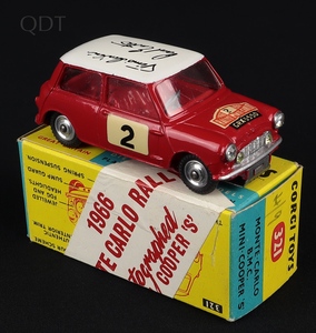 Corgi toys 321 autograph monte carlo mini cooper gg791 front