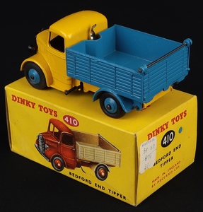 Dinky toys 410 bedford end tipper gg797 back
