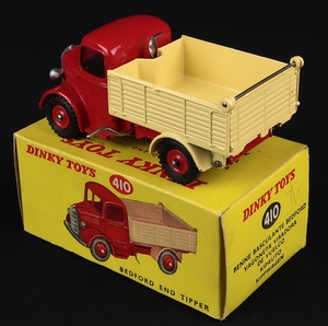 Dinky toys 410 bedford end tipper gg799 back