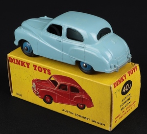 Dinky toys 40j austin somerset saloon gg801 back