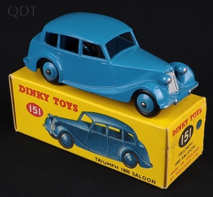 Dinky toys 151 triumph 180 saloon gg804 front