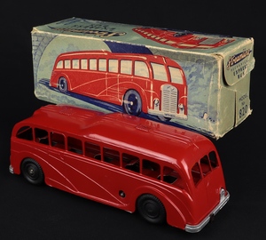 Mettoy 820 streamline mmechanical express bus gg809 back