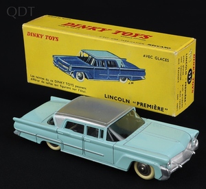 French dinky toys 532 lincoln premier gg812 front