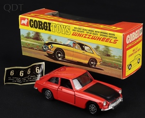Corgi toys 378 mgcgt gg826 front