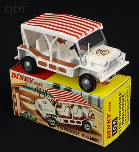 Dinky toys 106 prisoner mini moke gg827 front