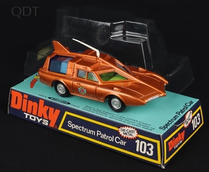 Dinky toys 103 spectrum patrol car gg855 front