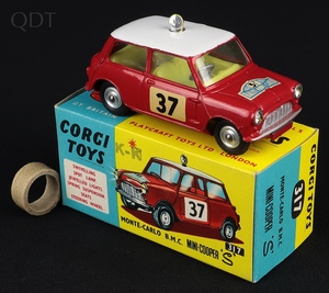 Corgi toys 317 monte carlo bmc mini cooper s spotlight gg857 front