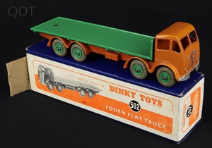 Dinky toys 502 foden flat truck gg864 front