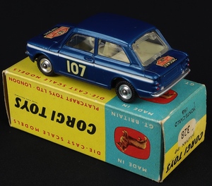 Corgi toys 328 hillman imp monte carlo 1966 gg886 back