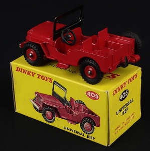 Dinky toys 405 universal jeep gg898 back
