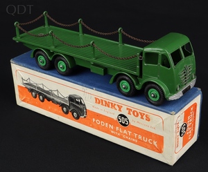 Dinky toys 505 foden flat truck chains gg951 front