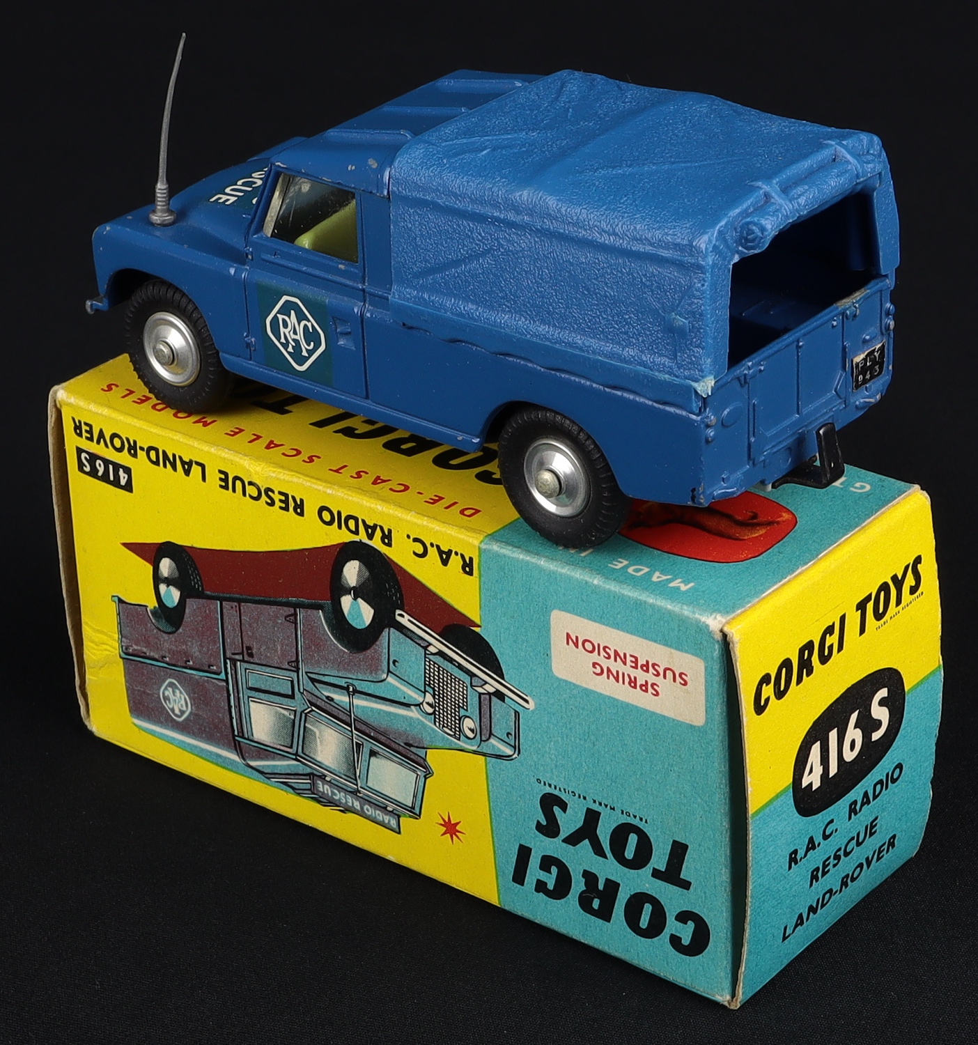 Corgi Toys 416S R.A.C. Rescue Land-Rover - QDT