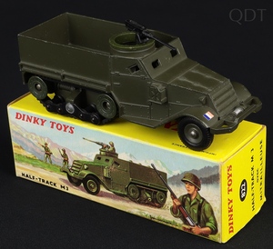 French dinky toys 822 half track m3 hh120 front