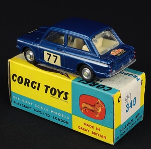 Corgi toys 328 hillman sunbeam imp monte carlo hh265 back