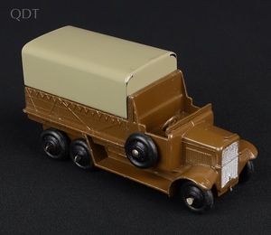 Dinky toys 25s 6 wheeled wagon hh372 front