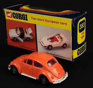 Corgi toys 383 volkswagen 1200 hh681 back