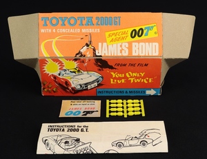 Corgi toys 336 james bond toyota hh716 box