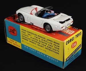 Corgi toys 336 james bond toyota hh716 back