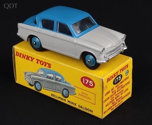 Dinky toys 175 hillman minx saloon hh734 front